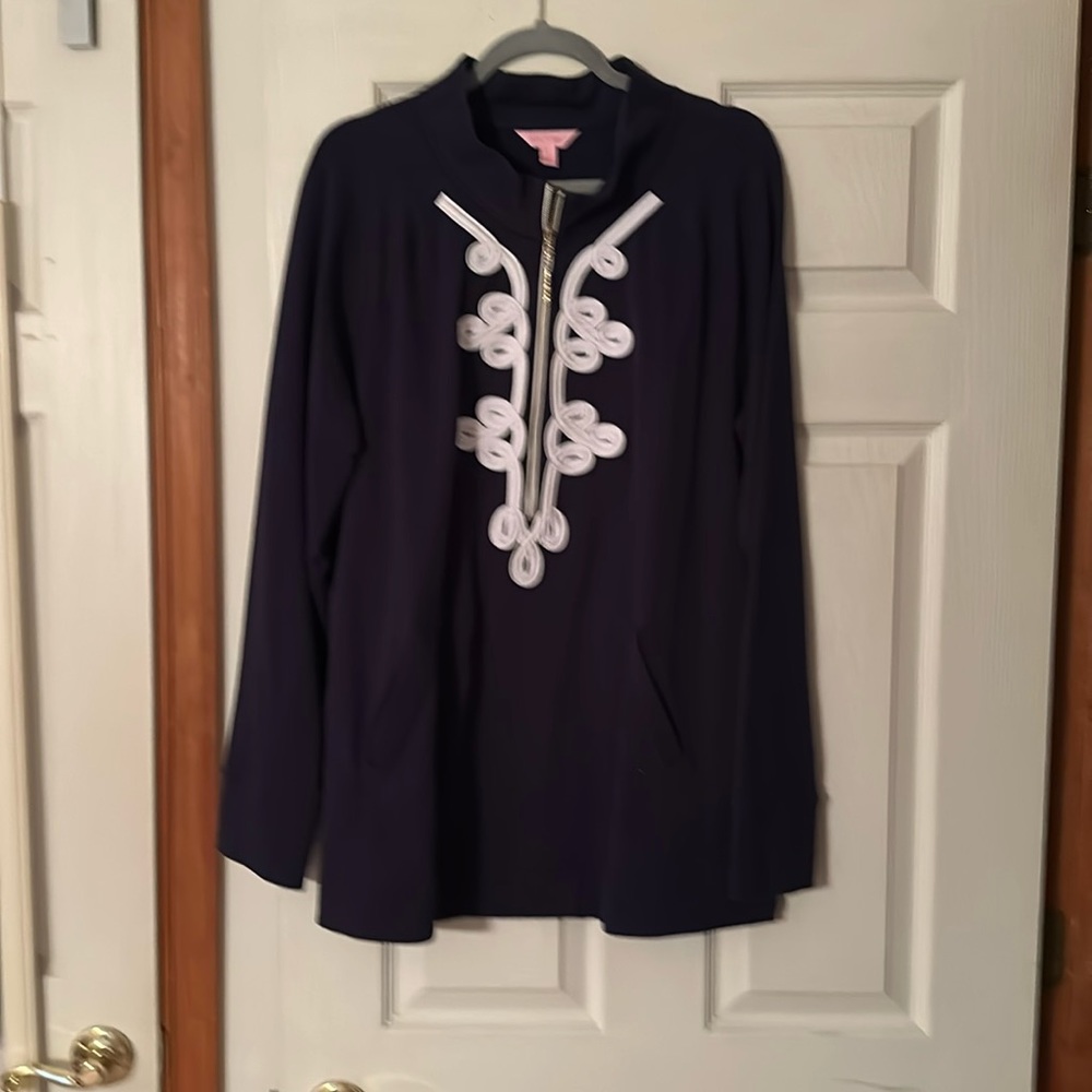 EUC LILLY PULITZER TUNIC POPOVER XL